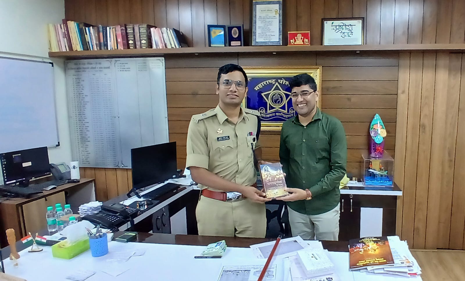 Cooperation & felicitation of Police Authorities as part of 'Social Responsibility' during festivals.